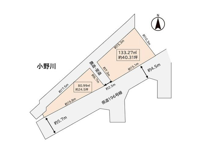 物件画像：松山市 平井町 住宅用地